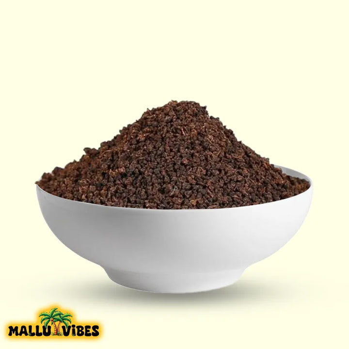 Front view of tea with bowl, malayalam - chai