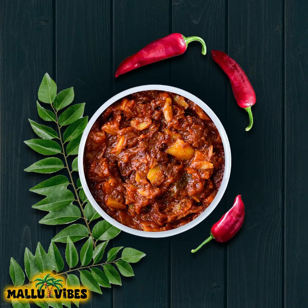 Top view of Homemade Fresh dates lemon pickle No Preservatives, malayalam - Homemade Kerala pickles ethapazham naranga achar
