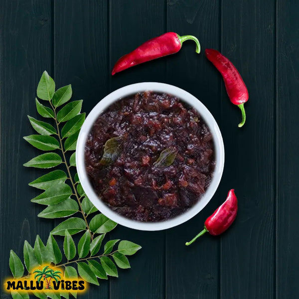 Top view of Kerala pickles sweet dates pickle mixed with spices, Homemade Kerala pickles and No Preservatives, malayalam - Homemade Fresh ethapazham achar