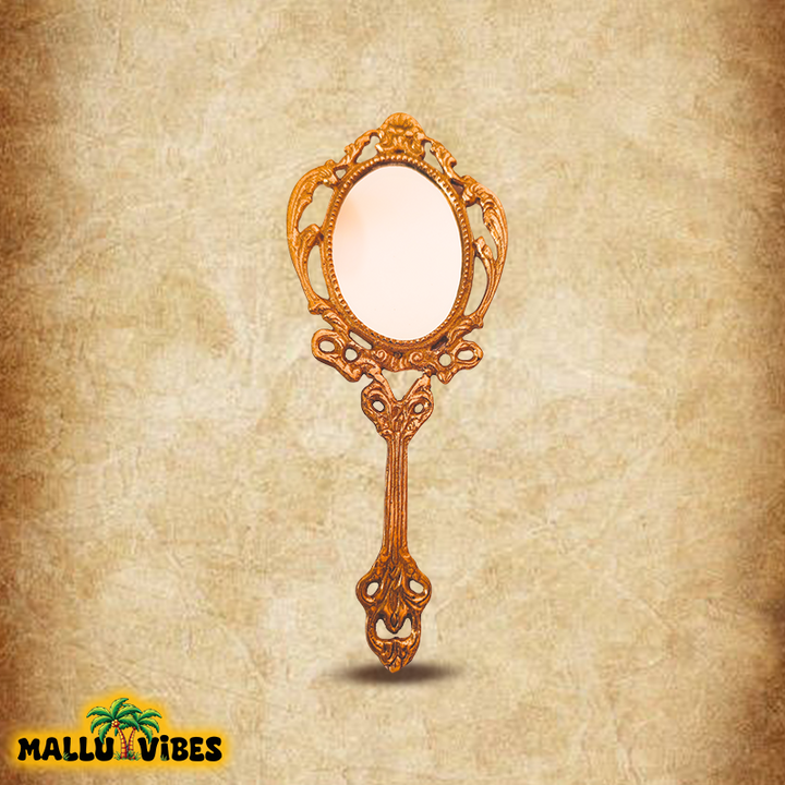 Unique Kerala handicrafts Brass valkannadi and Free Shipping Worldwide